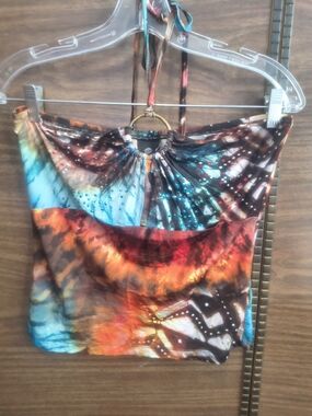 Versace Jeans Couture halter tank